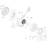 Volant magnetique