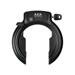 ANTIVOL VELO FER A CHEVAL AXA IMENSO GRANDE OUVERTURE 75 mm NOIR (SANS FIXATION) - COMPATIBLE PLUG ULC- SECURITE NIVEAU 12/15 (CLE PRISONNIERE)