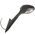RETROVISEUR ADAPTABLE APRILIA 850 SRV 2012> GAUCHE NOIR AVEC CLIGNOTANT (HOMOLOGUE CE) -VICMA