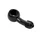 RACCORD BANJO DURITE DE FREIN DIAM INT 10mm DIAM EXT M10 x 125 COUDE 25- ALU NOIR -P2R