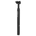 SUSPENSION SEATPOST FOR MTB - SATORI - Travel 40mm - ALUMINIUM BLACK Ø. 31.6 L350mm