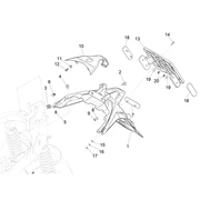 Couvercle arrière - Pare-boue