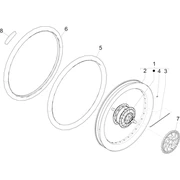 Roue arrière