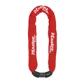ANTITHEFT FOR BICYCLE - COMBINATION STEEL CHAIN LOCK MASTERLOCK Ø 8mm L. 90cm RED - SECURITY LEVEL 8