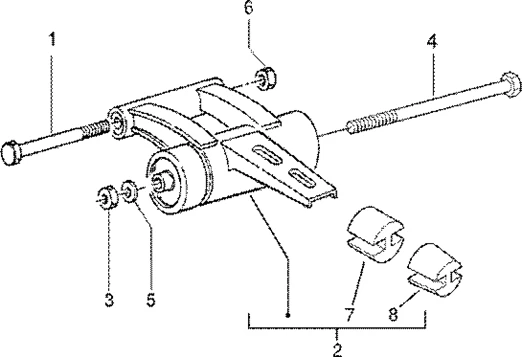 Bras oscillant