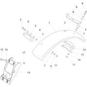 Carrosserie arriére I- Garde-boue
