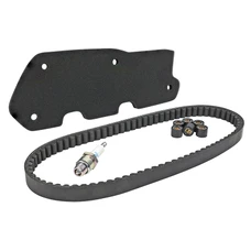 KIT ENTRETIEN SCOOT ADAPTABLE PEUGEOT 50 KISBEE 2T (PACK 4 PIECES) -SELECTION P2R STANDARD