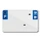 PLAQUE IMMATRICULATION MOTO TIFLEX ALU PREPERCEE 210x130 DEP. 80 VIERGE (VENDU PAR 10)