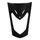 CARENAGE/TABLIER AV SCOOT ADAPTABLE KYMCO 50 AGILITY, 125 AGILITY NOIR BRILLANT -P2R