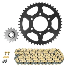 KIT CHAINE ADAPTABLE KAWASAKI 800 Z800 2013>2016 520 15x45 (DIAM COURONNE 80/104/10.5) (DEMULTIPLICATION ORIGINE) -AFAM