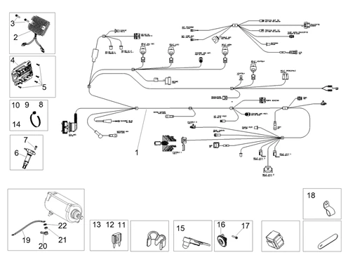 Circuit electrique AV