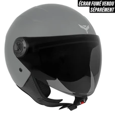 CASQUE JET SCOOT ADX AJ020 GRIS MAT XL (SIMPLE ECRAN) (ECE 22.06)