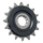 PIGNON MOTO ADAPTABLE YAMAHA 600 XJ6 520 16 DTS RB RUBBER (RENFORT CAOUTCHOUC - ANTI BRUIT) -JT SPROCKETS