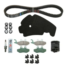 KIT ENTRETIEN MAXISCOOTER ORIGINE PIAGGIO 125 BEVERLY 2005> (AVEC GUIDES VARIATEUR)  -1R000413-