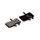 DISC BRAKE PADS- FOR MTB - FOR HAYES/PROMAX (FIBRAX SEMI-METALIC) - Includind 1 cleaning wipe.
