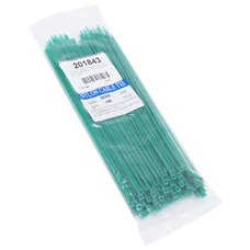 COLLIER DE SERRAGE NYLON TYPE RILSAN 2,5x200mm VERT (VENDU PAR 100) -P2R