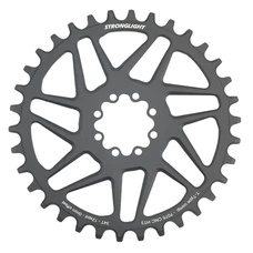 PLATEAU VTT DIRECT MOUNT 8 TROUS POUR SRAM X01/XX1 STRONGLIGHT MONO ALU HT3 NOIR 34DTS - 12V. NARROW WIDE