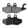 BRAKE PADS - "PIAGGIO GENUINE PART" 125-350-500 X10 REAR, 125-300-350 BEVERLY REAR, 125-300 MP3 YOURBAN REAR (PAIR) -665842