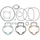 COMPLETE GASKET SET - FOR SCOOT PIAGGIO 50 NRG, NTT/GILERA 50 RUNNER, DNA/DERBI 50 ATLANTIS ( PIAGGIO L.C ENGINE) -ARTEIN