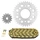 KIT CHAINE ADAPTABLE KYMCO 125 K-PIPE / KPW 2012>2015 428 14x36 (DIAM COURONNE 58/90/8.5/10.5) (DEMULTIPLICATION ORIGINE) -AFAM