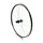 WHEEL FOR MTB - 26" COMBO - REAR BLACK DOUBLE-WALLED-EYELETS- SHIMANO RM65 HUB FOR DISC CENTERLOCK FOR SHIMANO/SRAM CASSETTE 10/9 SPEED BLACK SPOKES - SILVER( V-BRAKE or DISC)