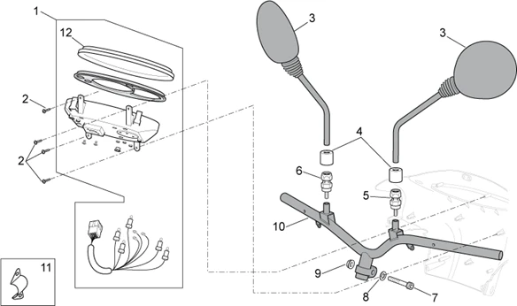 Guidon-tableau de bord