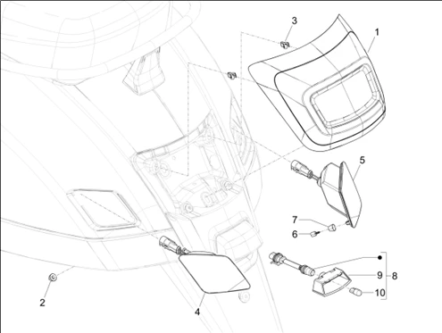 Eclairages arrière - Clignotants