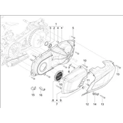 Couvercle carter - Refoidissement carter