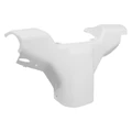 CARENAGE/COUVRE GUIDON SCOOT ADAPTABLE MBK 50 NITRO 1997>2012/YAMAHA 50 AEROX 1997>2012 BLANC TEINTE MASSE (INFERIEUR) -P2R
