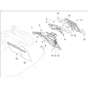 Couvercle arrière - Pare-boue