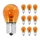 AMPOULE/LAMPE STANDARD 12V 21W CULOT BA15s NORME P21W ORANGE (CLIGNOTANT) (BOITE DE 10) -P2R
