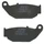 PLAQUETTE DE FREIN NEWFREN POUR BENELLI 125 TNT 2018> AR / HONDA 125 CB R 2018> AR, 300 CBF 2019> AR, 125 Z MONKEY 2014>2018 AR / CF MOTO 125-450 NK 2024> AR  (FD0502BT)  (TOURING ORGANIQUE)