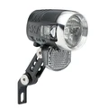 ECLAIRAGE VELO VAE / E-BIKE AVANT SUR FOURCHE AXA BLUELINE 6/12V 50LUX (38mm) NOIR COMPATIBLE DYNAMO - POUR VOIR A 70M ET VISIBLE A 4KMS
