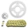 CHAIN AND SPROCKET KIT FOR HONDA 125 CBR R 2004>2006, 125 CBR RW 2005>2010, 125 CBR 2004>2010  428  15x42  (OEM SPECIFICATION)  -AFAM-