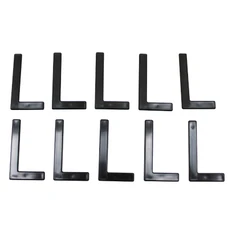 LETTER FOR LICENSE PLATE TIFLEX ALUMINIUM MOTORBIKE/SCOOTER  45mm  L  (SOLD PER 10)