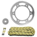 KIT CHAINE ADAPTABLE HONDA 125 XR L 2003>2008 428 17x54 (DIAM COURONNE 125/153/8.25) (DEMULTIPLICATION ORIGINE) -AFAM