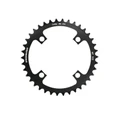 CHAINRING FOR E/BIKE- SINGLE 38T. Ø104 BLACK -ALUMINIUM- 7075 STRONGLIGHT -4 ARMS (FOR BOSCH SYSTEM 1st and 3rd GENERATION - COMPATIBLE BROSE WITH SPIDER REF 181123)