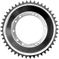 COURONNE CYCLO ADAPTABLE PEUGEOT 103 ROUE BATONS ACIER 45 DTS (ALESAGE 94 mm) 10 TROUS  -SELECTION P2R-
