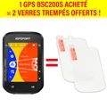 GPS / COMPTEUR iGPSPORT BSC200S COULEUR AVEC VITESSE, ALTIMETRE, TEMPERATURE COMPATIBLE STRAVA - Options : CAPTEUR CADENCE, VITESSE ET CARDIO