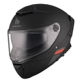 CASQUE INTEGRAL MT THUNDER 4 SV UNI NOIR MAT    XS  (DOUBLE ECRANS / PINLOCK READY / FOGOFF READY) (ECE 22.06)