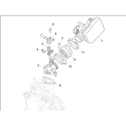 Boîtier papillon - Injecteur - Raccord d'admission