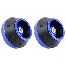 ECROU PROTECTION ANTICHUTE FIXATION MOYEU POUR TROTTINETTE METAL BLEU -SELECTION P2R