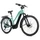 VELO ELECTRIQUE/VAE VTC 29 LEADER FOX DIXON 2026 FEMME VERT BRILLANT 10V CUES MOTEUR CENTRAL PANASONIC GX ULTIMATE 36V 95Nm BATTERIE 20Ah (16,5'' - H43cm - TAILLE S - POUR ADULTE DE 158cm à 168cm)