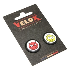HANDLEBAR END PLUG- FOR ROAD BIKE- VELOX DOMING ANGEL/DEMON (PAIR ON CARD)