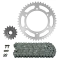 CHAIN AND SPROCKET KIT FOR YAMAHA 600 XJ6 N DIVERSION 2009>2016 520 16x46 (REAR SPROCKET Ø 130/150/10.5) (OEM SPECIFICATIONS) -AFAM