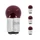 AMPOULE/LAMPE STANDARD 12V 18/5W CULOT BAY15d NORME P18/5W ROUGE (FEU ARRIERE+STOP) (x4) -REPLAY