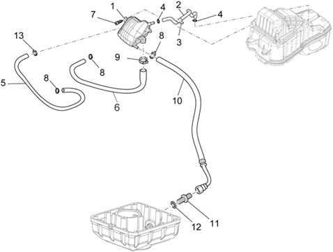 Installation blow-by