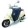 TABLIER COUVRE JAMBE TUCANO POUR PIAGGIO 125 VESPA PRIMAVERA, SPRINT 2012>, 50 VESPA LPRIMAVERA, SPRINT 2012> (R170-X) (TERMOSCUD) (SYSTEME ANTI-FLOTTEMENT SGAS)