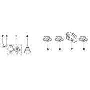 Inverseurs - commutateurs - boutons - interrupteurs