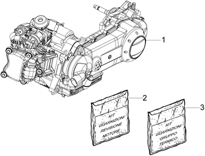 Moteur - Joints cylindre